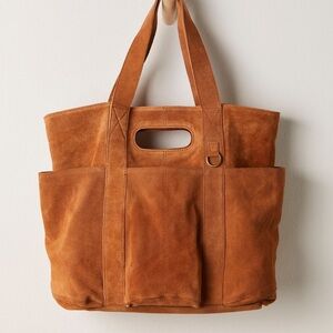 Stylish Tan Tote Bag